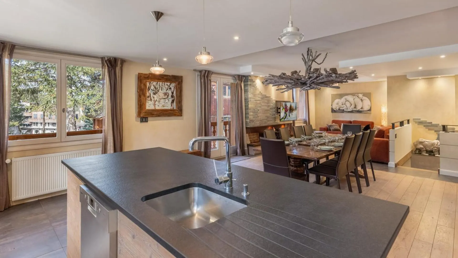 Duplex De Standing Pour 6 Pers. Au Centre De Courchevel, Pres Des Pistes - Fr-1-564-36 Apartman Franciaország